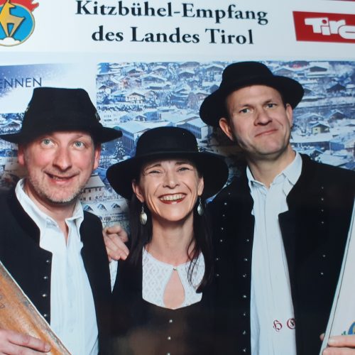 #Empfang des Landes Tirol 2020 #Kitzbühel #Hahnenkammrennen